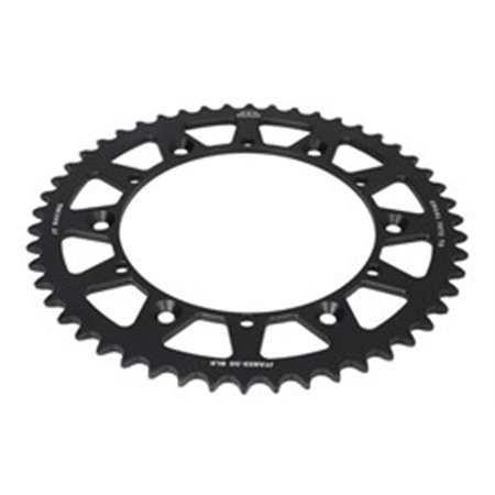 JTA853,50BLK Rear gear aluminium, chain type: 520, number of teeth: 50 (black)