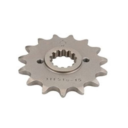 JTF516,15 Front gear steel, chain type: 520, number of teeth: 15 fits: KAWA