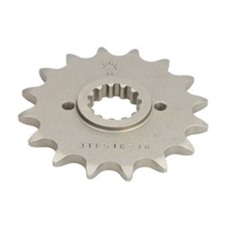 JTF516,16 Front gear steel, chain type: 520, number of teeth: 16 fits: KAWA