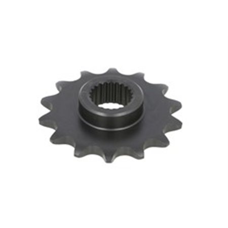 SUNF372-14 Front gear steel, chain type: 520, number of teeth: 14 fits: YAMA