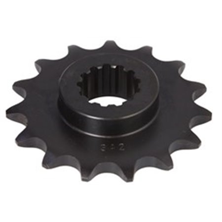 SUNF3A2-15 Front gear steel, chain type: 520, number of teeth: 15 fits: KAWA