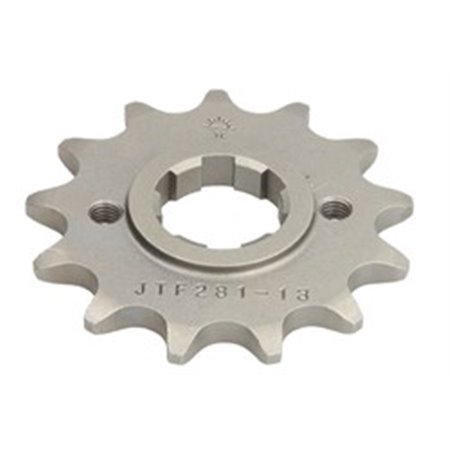 JTF281,13 Front gear steel, chain type: 520, number of teeth: 13 fits: HOND
