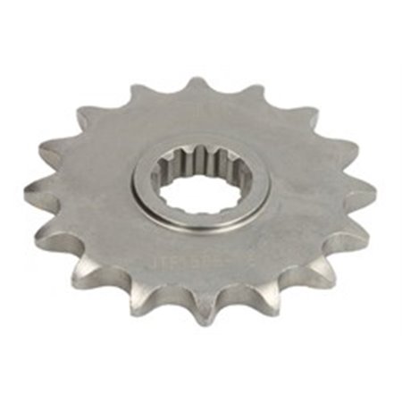 JTF1586,16 Front gear steel, chain type: 525, number of teeth: 16 fits: YAMA