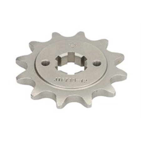 JTF718,12 Front gear steel, chain type: 520, number of teeth: 12 fits: CAGI