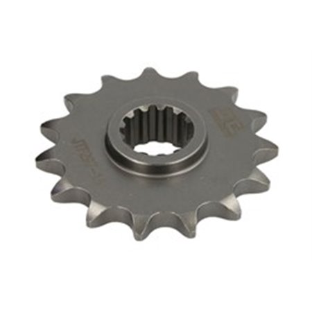 JTF297,15 Front gear steel, chain type: 525, number of teeth: 15 fits: HOND