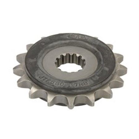 JTF580,17RB Front gear steel, chain type: 50 (530), number of teeth: 17, with