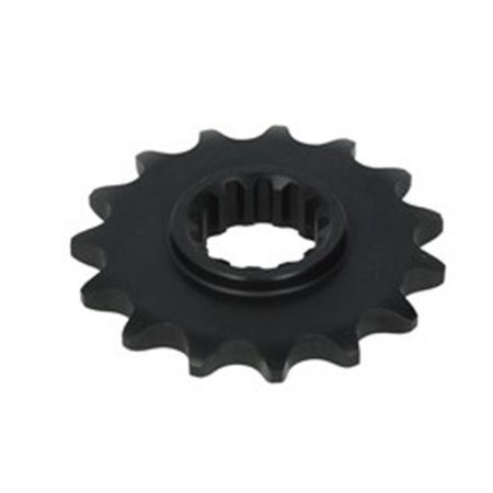 SUNF410-15 Front gear steel, chain type: 525, number of teeth: 15 fits: HOND