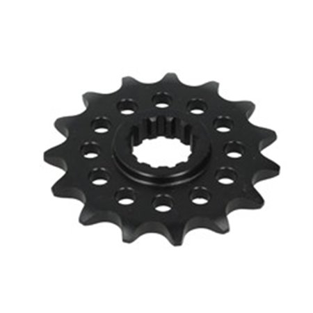 SUNF394-15 Front gear steel, chain type: 520, number of teeth: 15 fits: YAMA
