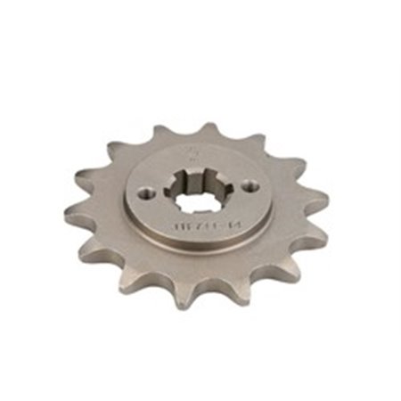JTF711,14 Front gear steel, chain type: 520, number of teeth: 14 fits: CAGI