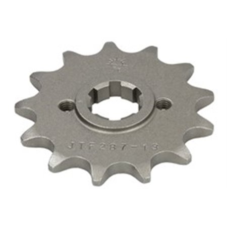 JTF287,13 Front gear steel, chain type: 520, number of teeth: 13 fits: HOND