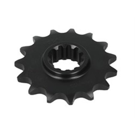 SUNF412-15 Front gear steel, chain type: 525, number of teeth: 15 fits: HOND