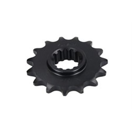 SUNF411-15 Front gear steel, chain type: 525, number of teeth: 15 fits: HOND