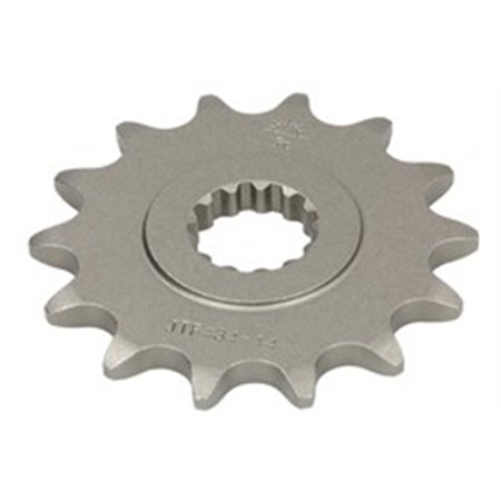 JTF434,14 Front gear steel, chain type: 520, number of teeth: 14 fits: SUZU