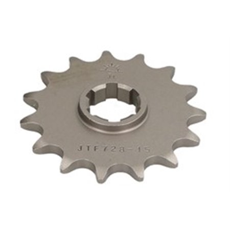JTF728,15 Front gear steel, chain type: 520, number of teeth: 15 fits: CAGI