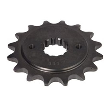 SUNF333-16 Front gear steel, chain type: 520, number of teeth: 16 fits: KAWA