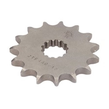 JTF440,15 Front gear steel, chain type: 532, number of teeth: 15 fits: SUZU