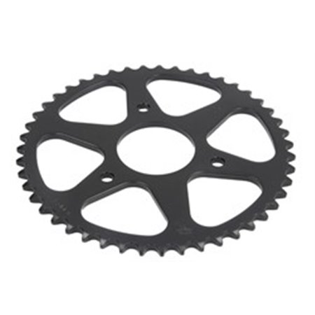 JTR1077,47 Rear gear steel, chain type: 420, number of teeth: 47 fits: RIEJU