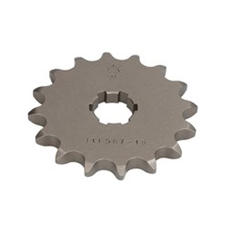 JTF567,16 Front gear steel, chain type: 50 (530), number of teeth: 16 fits: