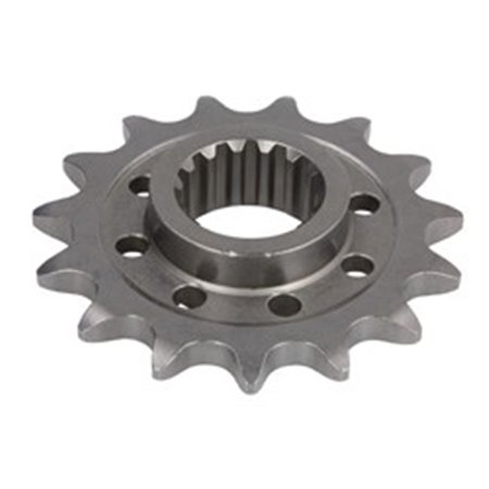 JTF748,15 Front gear steel, chain type: 520, number of teeth: 15 fits: DUCA