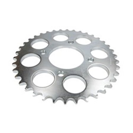 JTR333,38 Rear gear steel, chain type: 630, number of teeth: 38 fits: HONDA