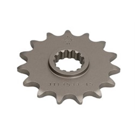 JTF1539,15 Front gear steel, chain type: 520, number of teeth: 15 fits: KAWA