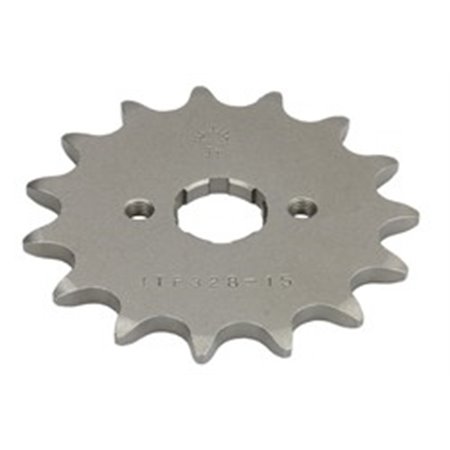 JTF328,15 Front gear steel, chain type: 520, number of teeth: 15 fits: HOND