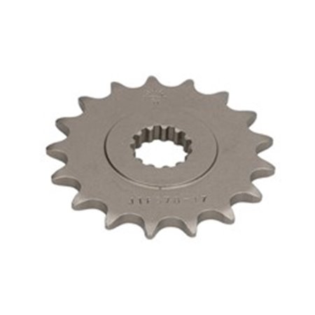 JTF578,17 Front gear steel, chain type: 520, number of teeth: 17 fits: YAMA