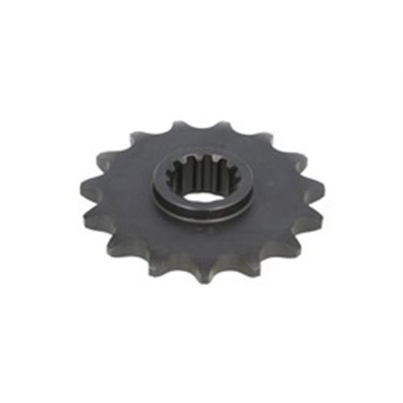 SUNF408-15 Front gear steel, chain type: 525, number of teeth: 15 fits: HOND
