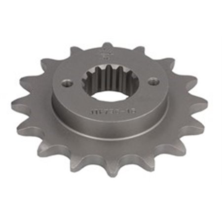 JTF736,16 Front gear steel, chain type: 520, number of teeth: 16 fits: DUCA