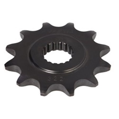 SUNF322-12 Front gear steel, chain type: 520, number of teeth: 12 fits: SUZU