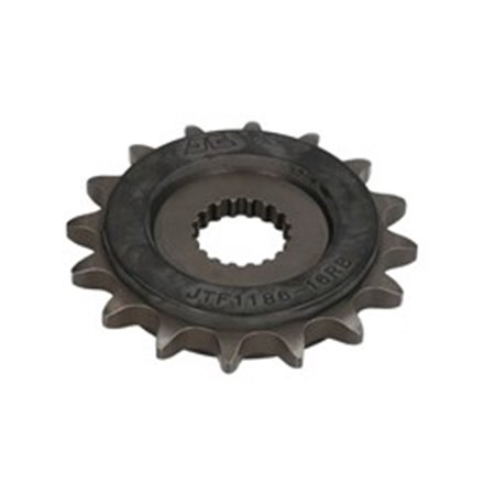 JTF1186,16RB Front gear steel, chain type: 520, number of teeth: 16, with vibr