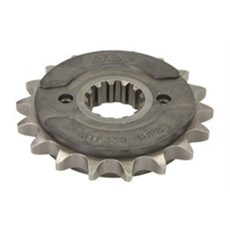 JTF339,18RB Front gear steel, chain type: 50 (530), number of teeth: 18, with