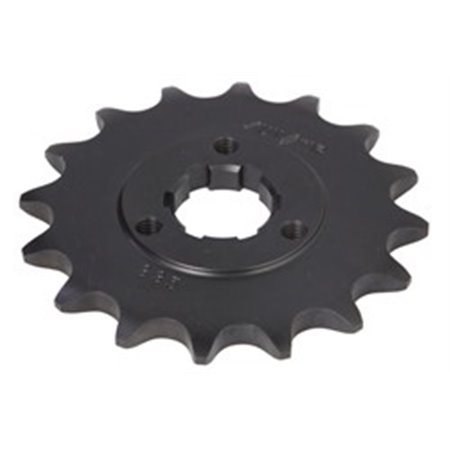 SUNF335-16 Front gear steel, chain type: 520, number of teeth: 16 fits: SUZU