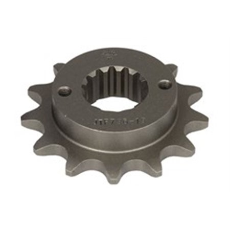 JTF736,13 Front gear steel, chain type: 520, number of teeth: 13 fits: DUCA