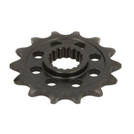 SUNF3A3-14 Front gear steel, chain type: 520, number of teeth: 14 fits: SUZU