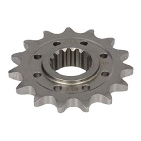 JTF749,15 Front gear steel, chain type: 525, number of teeth: 15 fits: DUCA