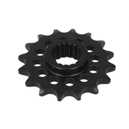SUNF422-16 Front gear steel, chain type: 525, number of teeth: 16 fits: APRI