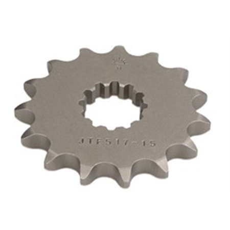 JTF517,15 Front gear steel, chain type: 50 (530), number of teeth: 15 fits: