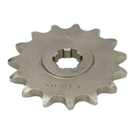 JTF331,15 Front gear steel, chain type: 630, number of teeth: 15 fits: HOND