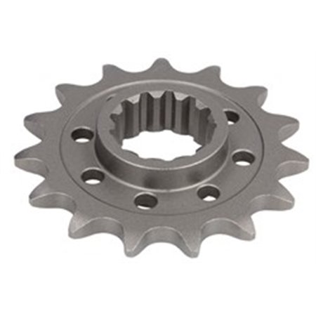 JTF1404,15 Front gear steel, chain type: 520, number of teeth: 15 (conversio