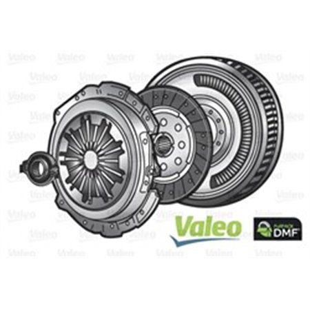 VAL837039  Clutch kit with dual mass flywheel and bearing VALEO 