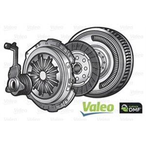 VAL837408  Clutch kit with dual mass flywheel and bearing VALEO 