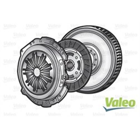 VAL835168  Clutch kit with rigid flywheel VALEO 