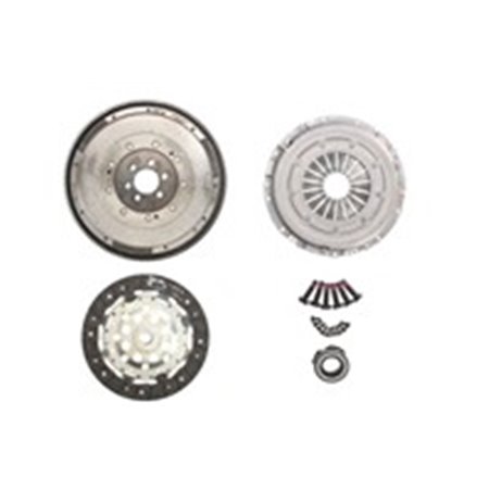 VAL837075  Clutch kit with dual mass flywheel and bearing VALEO 