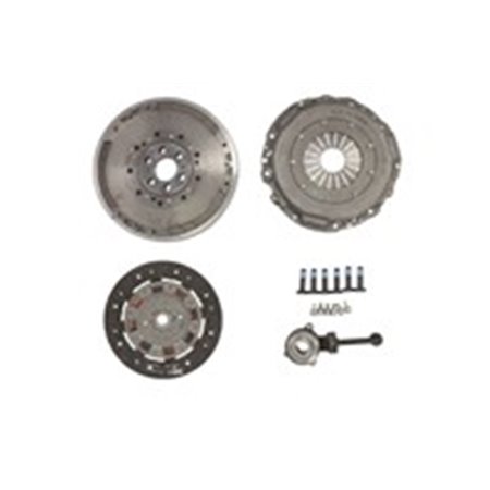 VAL837005  Clutch kit with dual mass flywheel and pneumatic bearing VALEO 