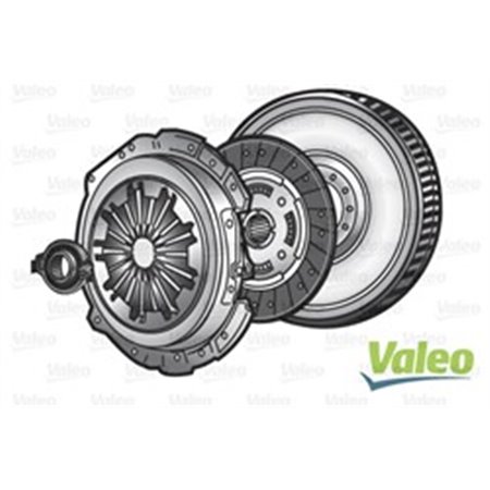 VAL835095 Kopplingssats med styvt svänghjul och utlösningslager VALEO