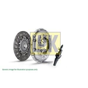 621 3014 21  Clutch kit with clutch cylinder and pressure plate LUK 