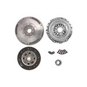 VAL837019  Clutch kit with dual mass flywheel and pneumatic bearing VALEO 