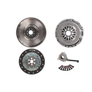 VAL837344  Clutch kit with dual mass flywheel and pneumatic bearing VALEO 