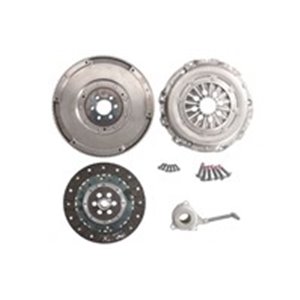 VAL837359  Clutch kit with dual mass flywheel and bearing VALEO 